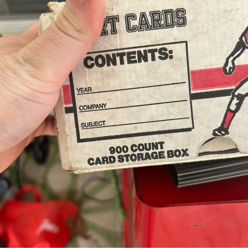 Card Storage Box - Black